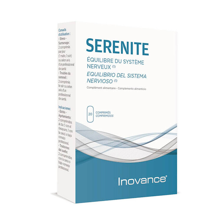 Inovance Serenite 20 Tablete pentru echilibrarea sistemului nervos