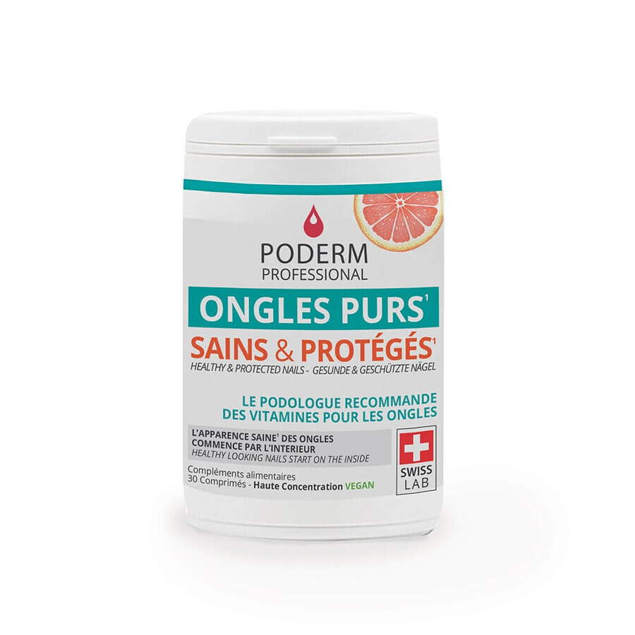 Poderm Pure Nagels 30 tabletten