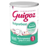 Guigoz Guigozgest GuigozGest 1 Milk Powder Thickened Formula 0-6 Months Dès La Naissance Jusqu'à 6 Mois 800g