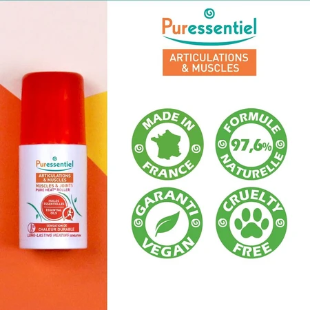 Puressentiel Articulations Et Muscles Pure Heat Roller 75ml