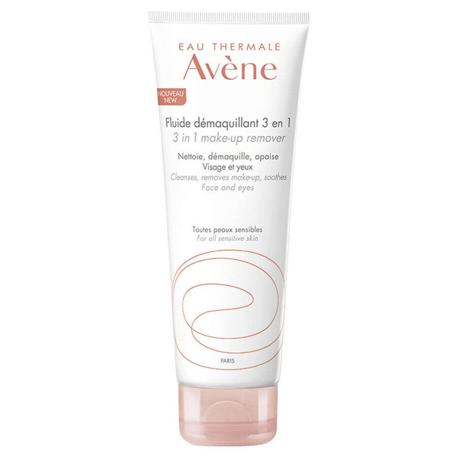 Cumpără Avène Les Essentiels Fluid de curățare 3 în 1 față și ochi piele sensibilă 200ml Avène Les Essentiels Fluid de curățare 3 în 1 față și ochi piele sensibilă 200ml