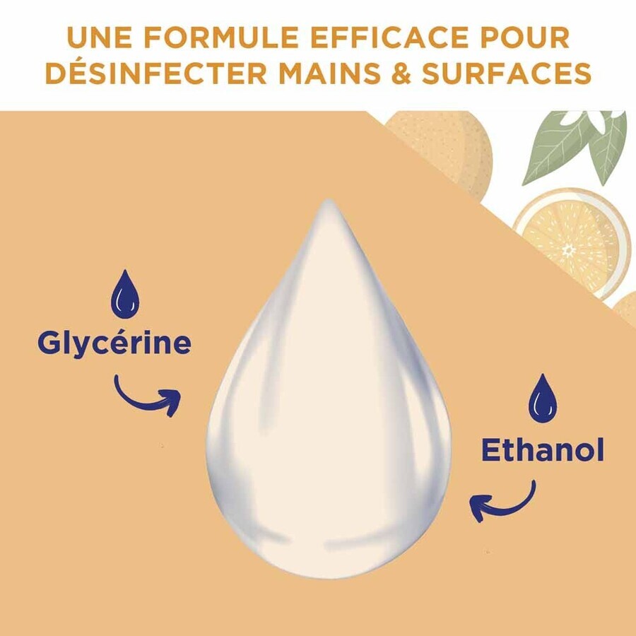 Baccide Antivirale hand- en oppervlaktedesinfectiespray Oranjebloesem 100ml