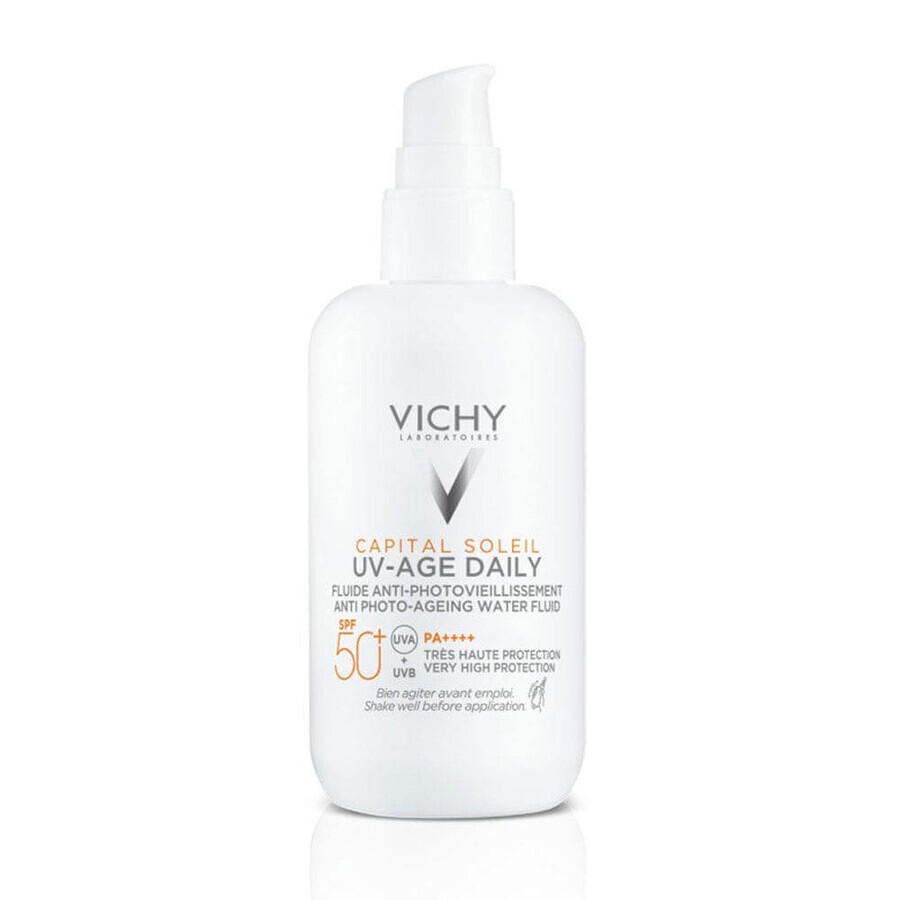 Winkel op Vichy Capital Soleil UV-Age Dagelijkse Fluide Anti-Foto Vieillissement SPF50+ 80ml Vichy Capital Soleil UV-Age Dagelijkse Fluide Anti-Foto Vieillissement SPF50+ 80ml