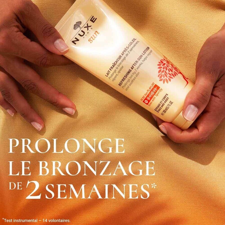 Nuxe Sun Lait Fraicheur Après-soleil Visage Et Corps 200ml Nuxe Sun Lait Fraicheur Après-soleil Visage Et Corps 200ml