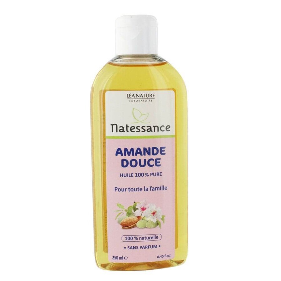 Natessance 100% Olio naturale di Mandorla dolce 250ml