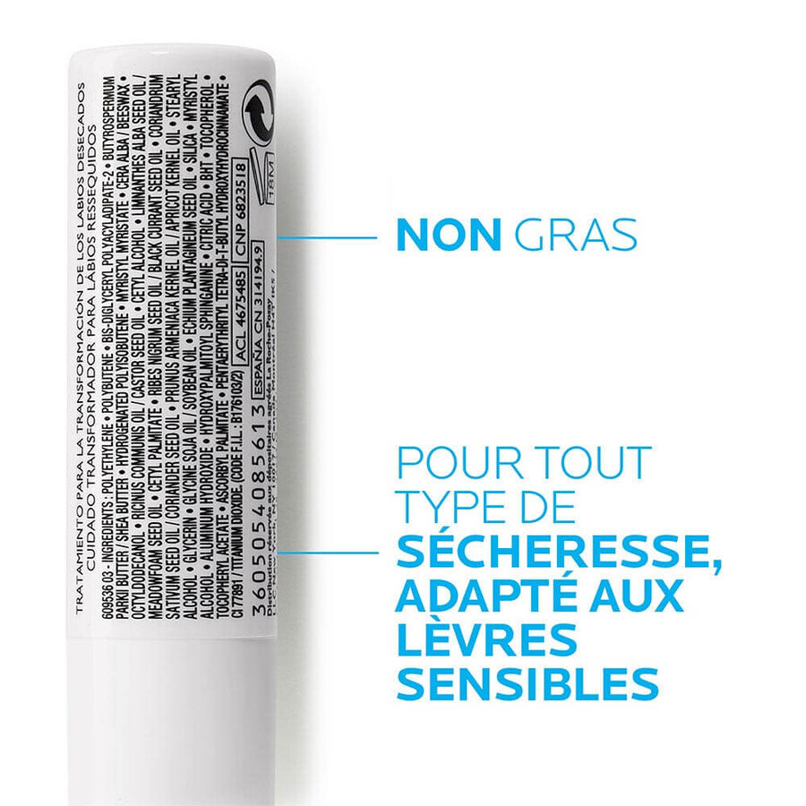 La Roche-Posay Nutritic Lip Stick Dry Lip Balm 2 x 4.7ML La Roche-Posay Nutritic Lip Stick Dry Lip Balm 2 x 4.7ML
