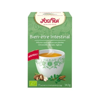 Yogi Tea Bien-etre Intestinal 17 Sachets D'infusion Ayurvedique Bio