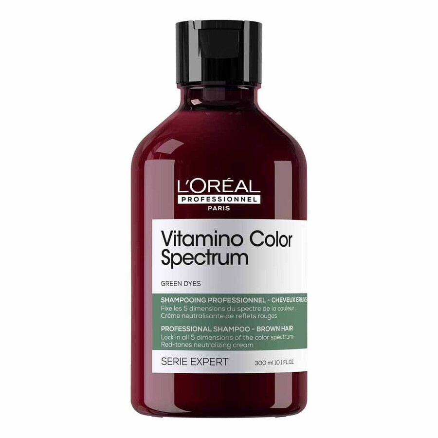 L'Oréal Professionnel Vitamino Color Spectrum Shampoo neutralizing red highlights for brown hair 300 ml
