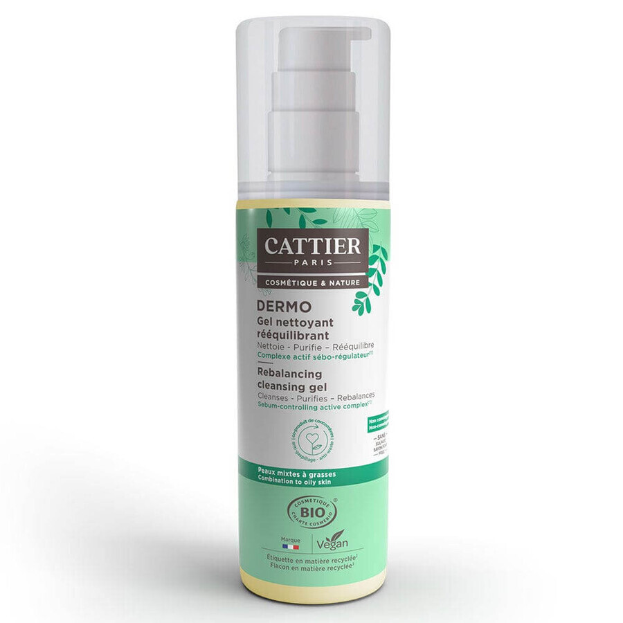 Cattier Dermo Balancing Cleansing Gel Combination to oily skin 200 ml