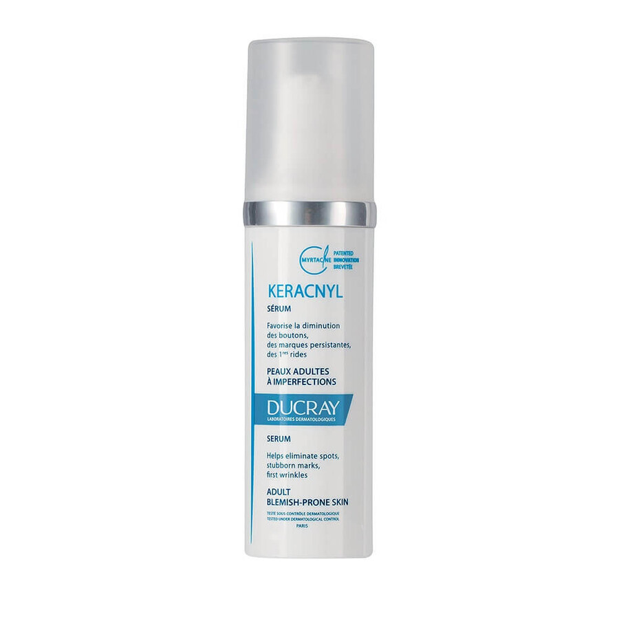 Ducray Keracnyl Siero Pelli Adulte con Imperfezioni Peaux à Imperfections 30ml
