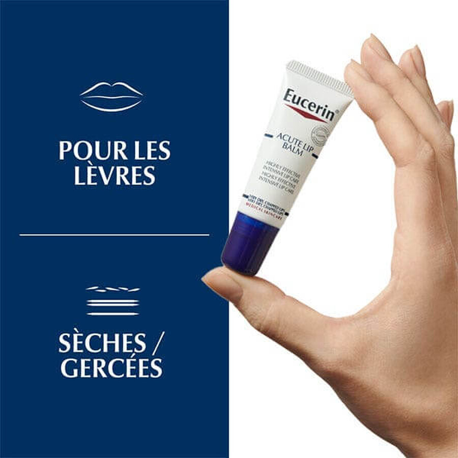 Eucerin UreaRepair Plus Baume Levres Calmant Intensif Acute Lip Balm 10ml