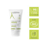 A-Derma Hand en Nagel Hydraterende Crème met Bio Hyaluronzuur 50ml A-Derma Hand en Nagel Hydraterende Crème met Bio Hyaluronzuur 50ml
