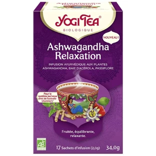 Yogi Thee Ontspanning met Ashwagandha 17 tassen