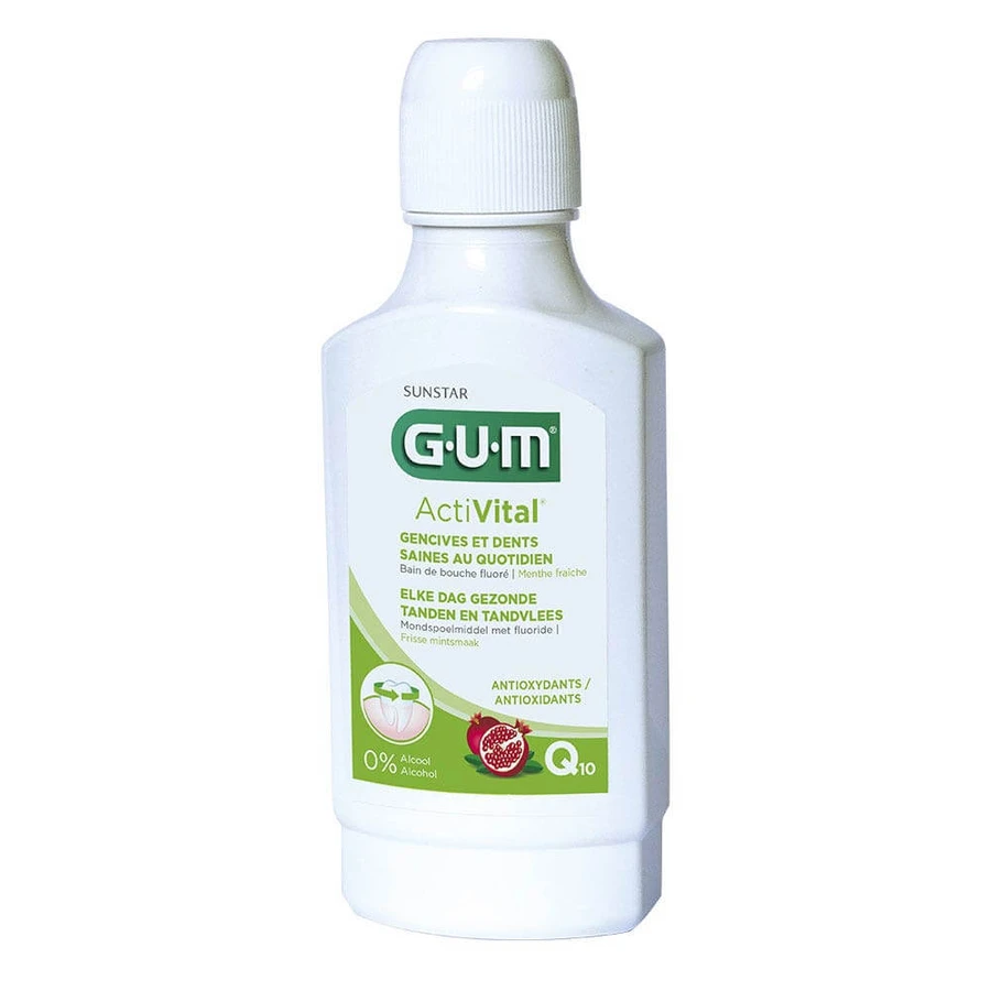 Gum ActiVital Dagelijks bad voor gezond tandvlees en gezonde tanden Q10 300 ml