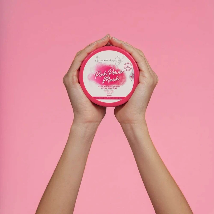 Les Secrets de Loly Pink Power Herstructurerend Masker 300 ml