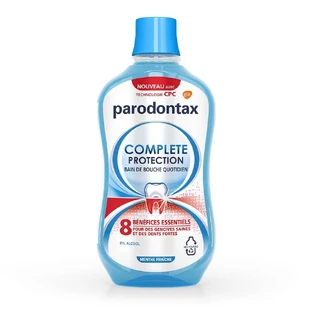 Parodontax Volledige Bescherming Bad 0% Alcohol Mint Fris 500ml