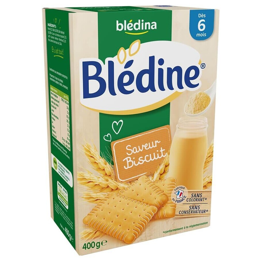 Acquista Blédina Cereali in polvere Gusto biscotto Da 6 mesi 400g Blédina Cereali in polvere Gusto biscotto Da 6 mesi 400g