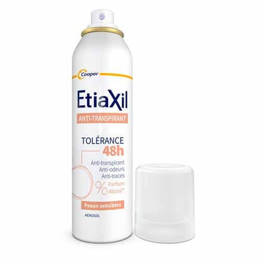 Etiaxil Desodorante Antitranspirante Aerosol 48h Tolérance Piel Sensible 150 ml