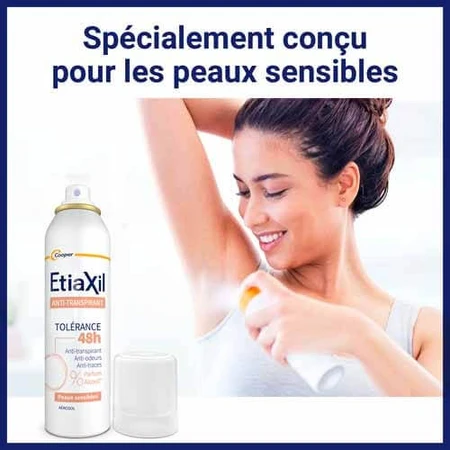 Etiaxil Anti-Transpirant Deodorant Aerosol 48h Tolérance Empfindliche Haut 150 ml