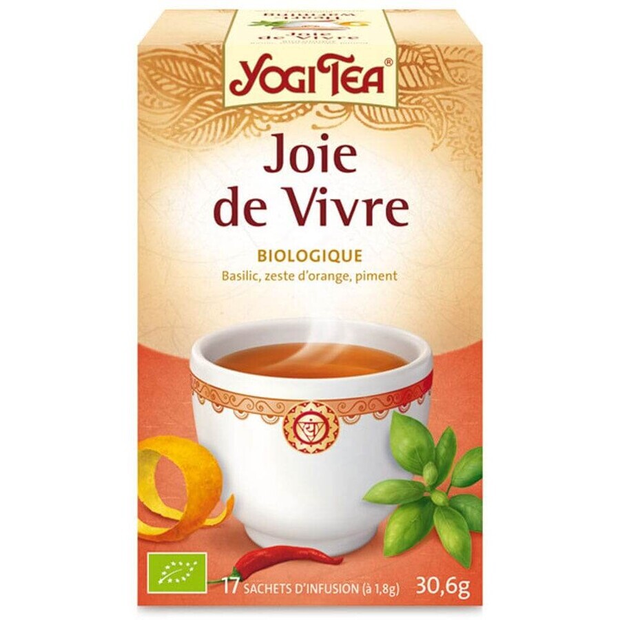 Yogi Tea Joie De Vivre 17 Zakjes