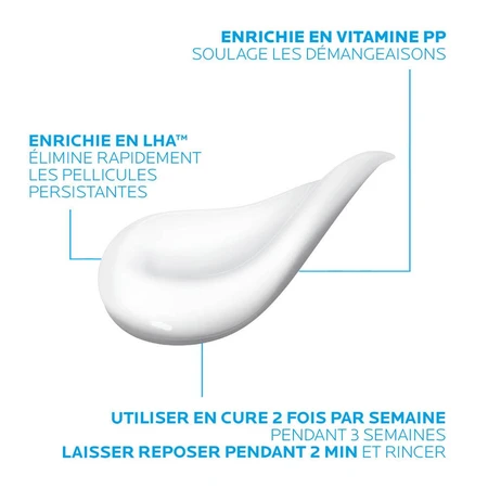 La Roche-Posay Kerium Champú Tratamiento Anticaspa 200ml