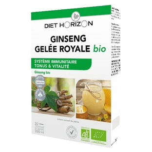 Diet Horizon Ginseng Gelée Royale Bio 20 Ampoules