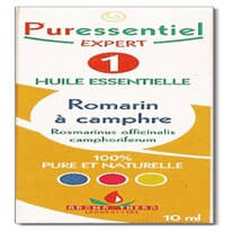Puressentiel Uleiuri esențiale rozmarin camfor organic 10ml