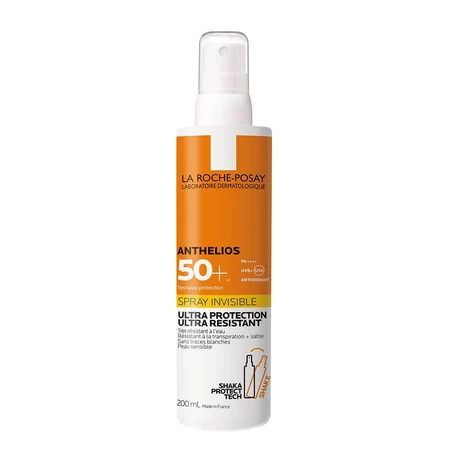 La Roche-Posay Anthelios Solar Body Spray SPF 50+ Sehr hoher Schutz mit Parfüm 200ml