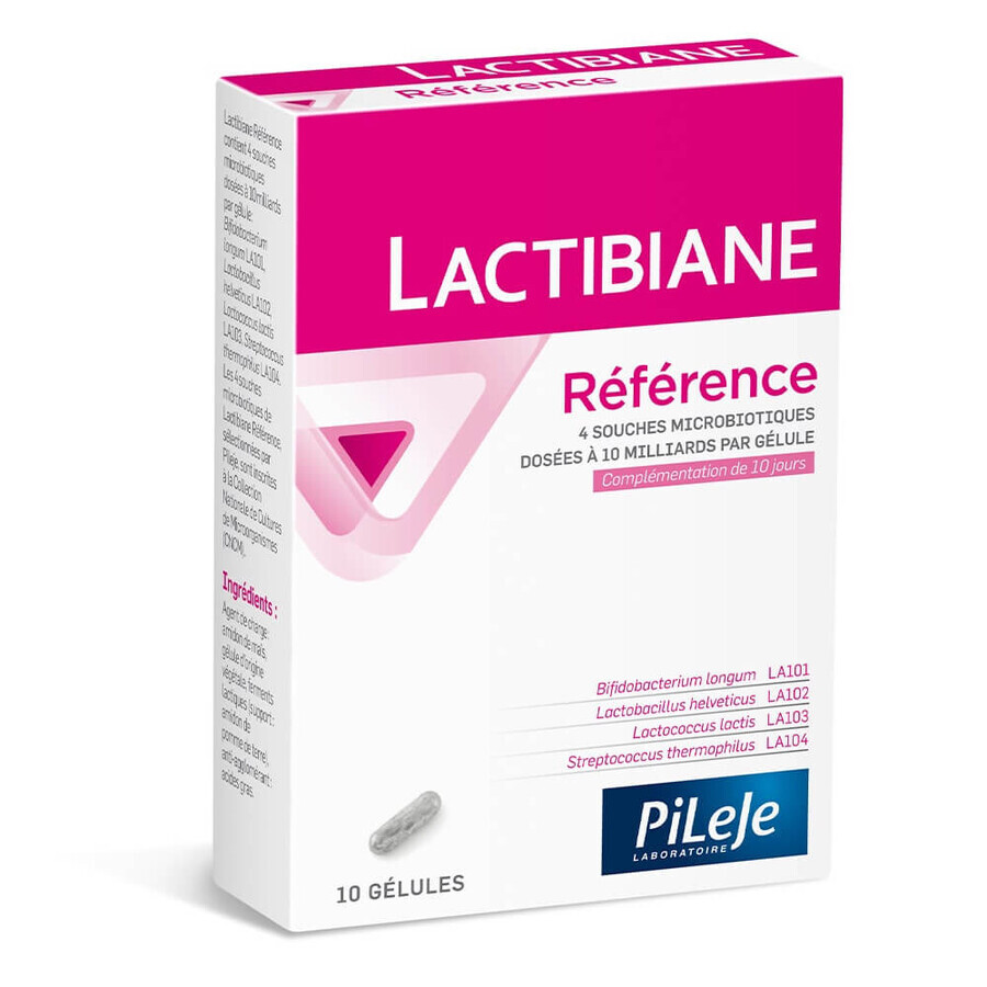 Pileje Lactibiane Référence 10 Capsule Lactibiane 10 Gelule