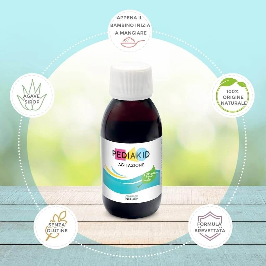 Pediakid Blackcurrant Flavored Syrup Nervosite 125 ml