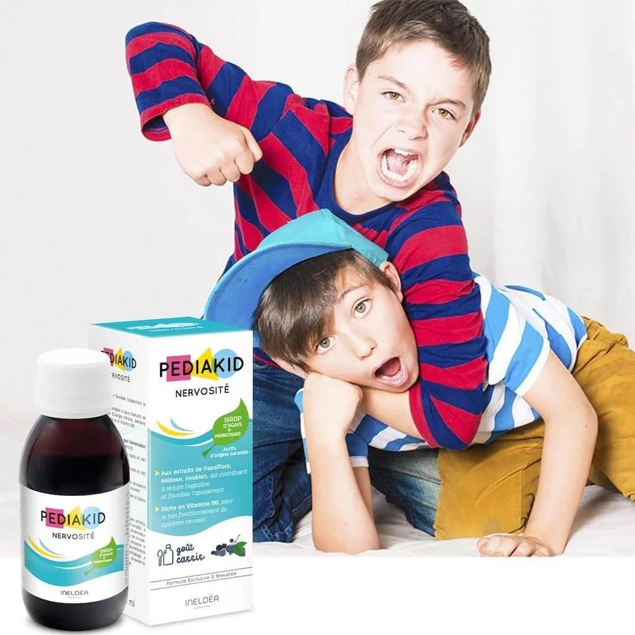 Pediakid Blackcurrant Flavored Syrup Nervosite 125 ml
