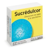 Sucredulcor Edulcorant A La Saccharine 600 Comprimes
