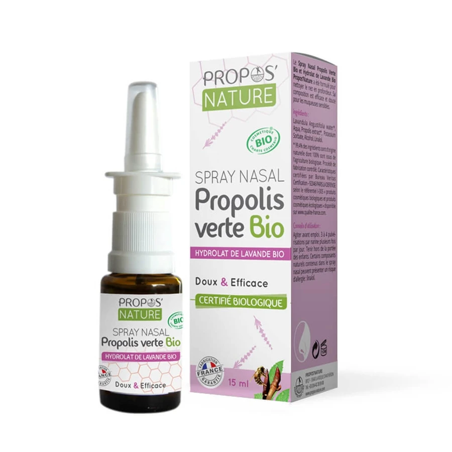 Propos'Nature Nasenspray mit Propolis-Hydrosol und Bio-Lavendel 15ml