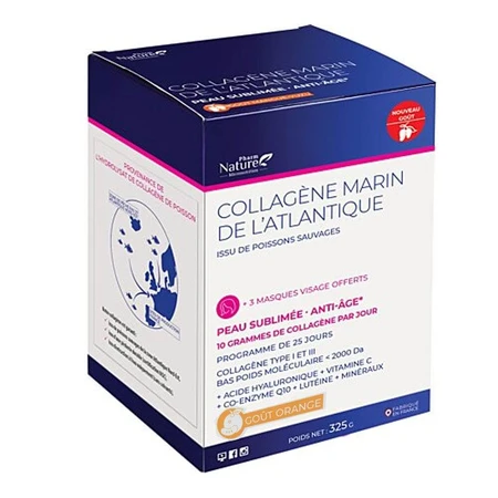 Pharm Nature Micronutrición Colágeno Marino Atlántico Piel Sublimada, Antiedad 325g