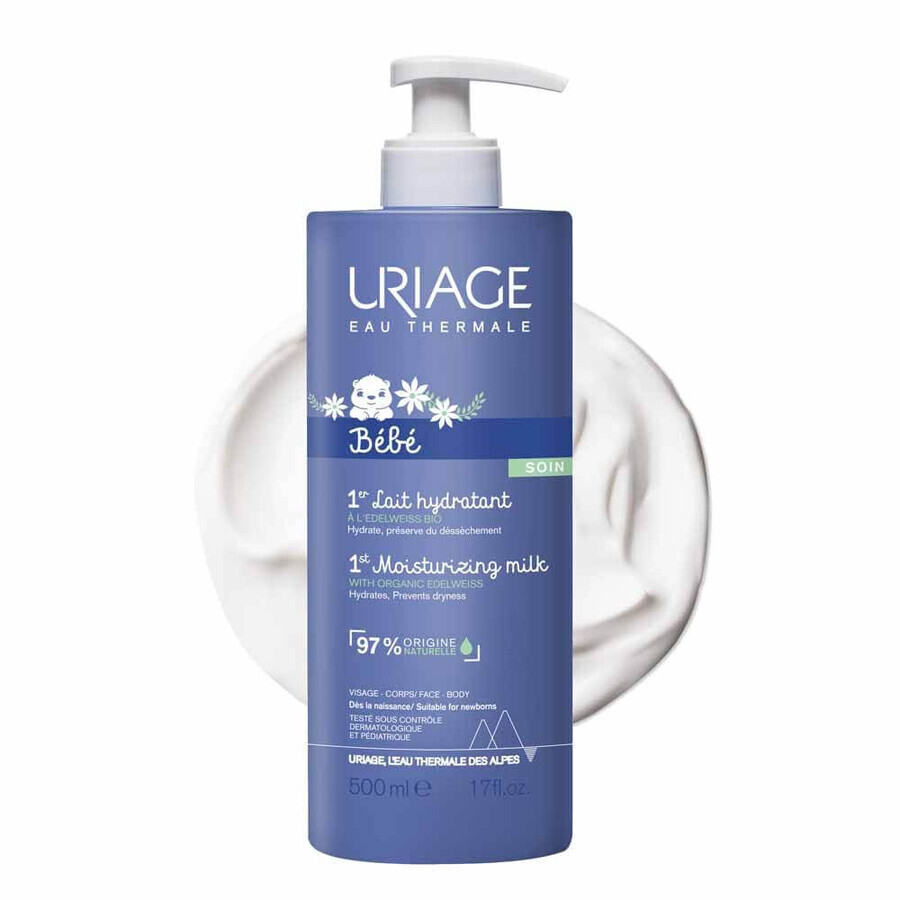 Uriage Leche Hidratante Bebe 1er Lait - Uriage 500ml Uriage Leche Hidratante Bebe 1er Lait - Uriage 500ml