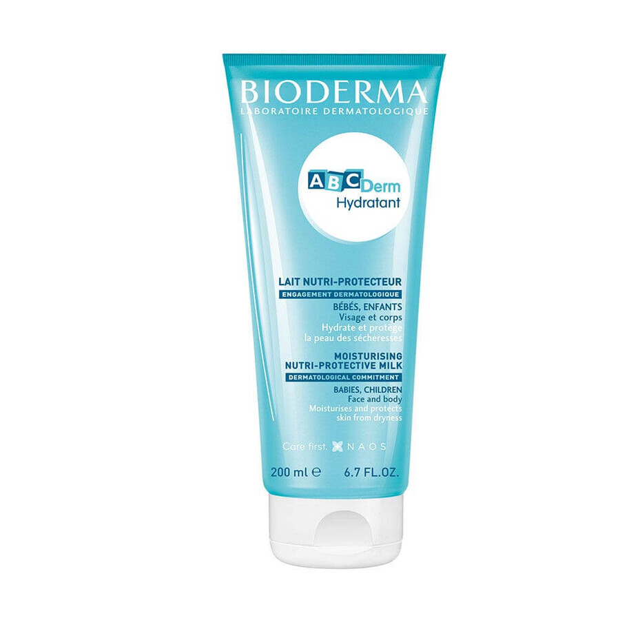 Bioderma Abcderm Trattamento Idratante Corpo e Viso Buona Tolleranza 200ml