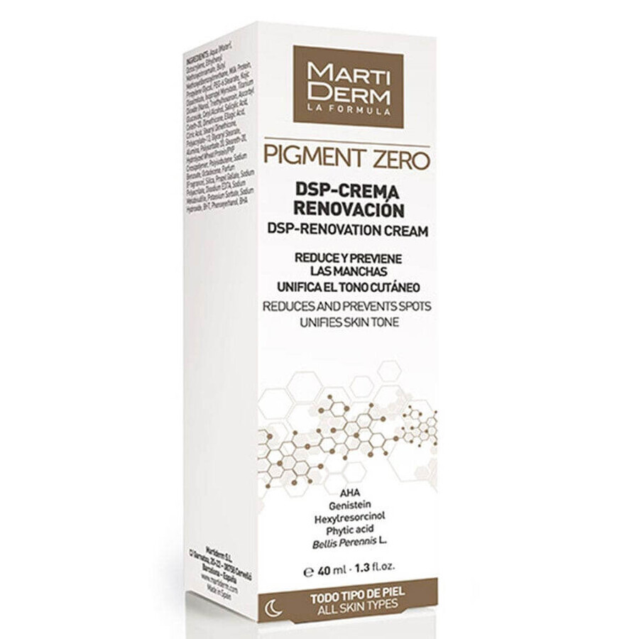 Buy Martiderm Pigment Zero Dsp crema Renovacion 40 ml Martiderm Pigment Zero Dsp crema Renovacion 40 ml