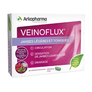 Arkopharma Veinoflux Light and Tonic Legs 30 capsules