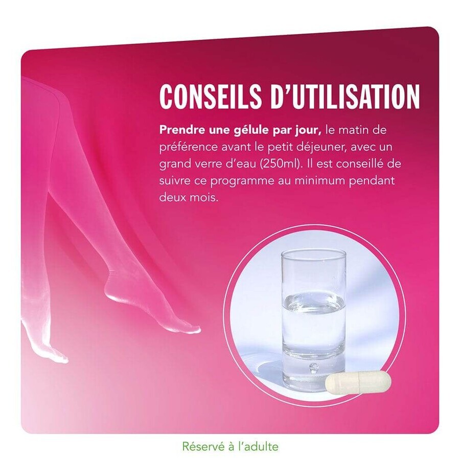 Arkopharma Veinoflux Lichte en Tonische Benen 30 capsules