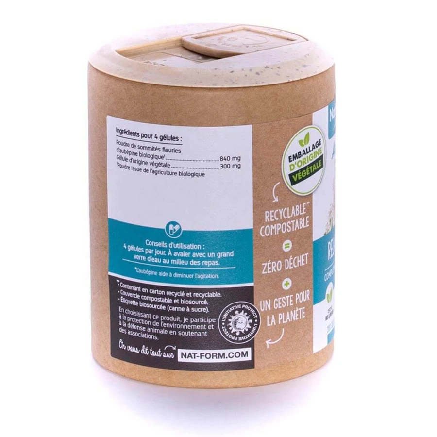 Nat&Form AUBEPINE BIO 200 Gélules