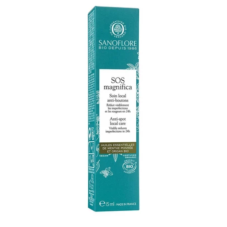 Sanoflore Magnifica Tratamiento tópico SOS para granos e imperfecciones 15ml