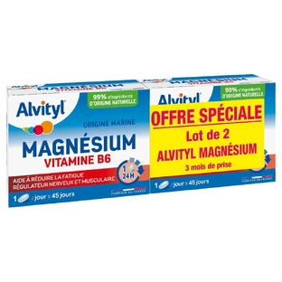 Alvityl Magnesio y Vitamina B6 x2