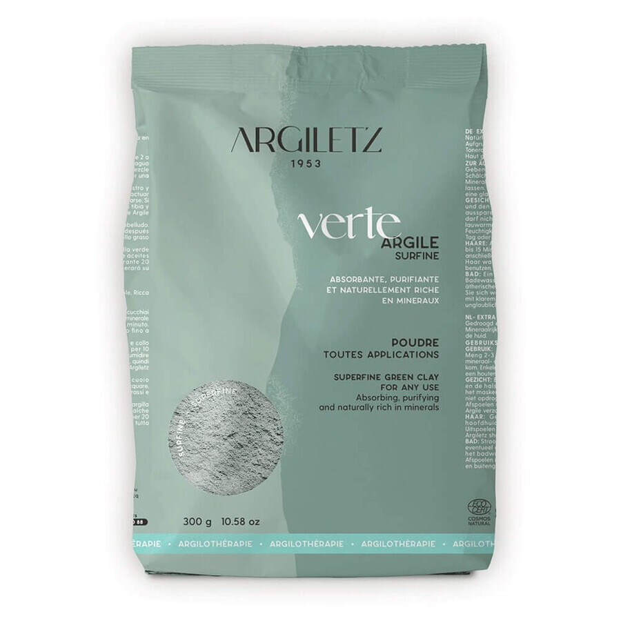 Acquista Argiletz Argilla verde Surfine Polvere Tutte le applicazioni 300g Argiletz Argilla verde Surfine Polvere Tutte le applicazioni 300g