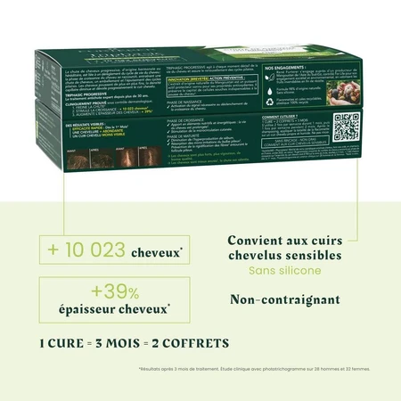 René Furterer Triphasic Progressive hair loss treatment 8 vials
