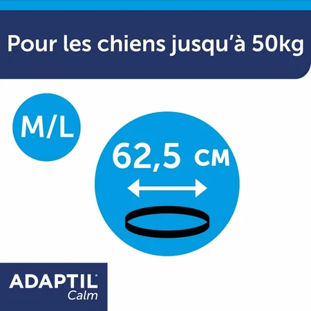 Ceva Adaptil Stressabbau-Halsband für große und mittelgroße Hunde M/L