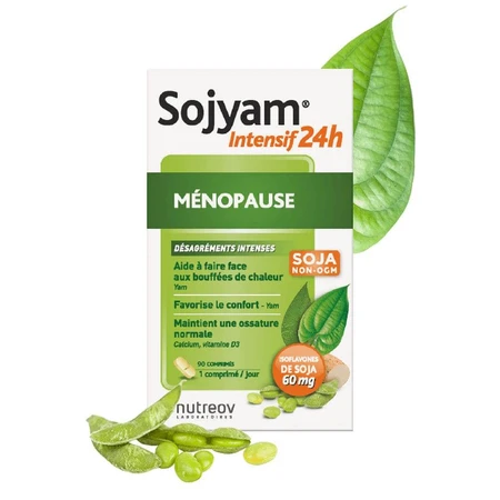 Nutreov Menopausia sojyam intensivo 24h comprimidos 90 comprimidos