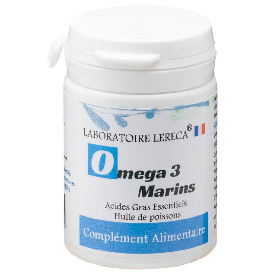 Lereca Omega 3 Marin Huile De Poissons 60 Capsules