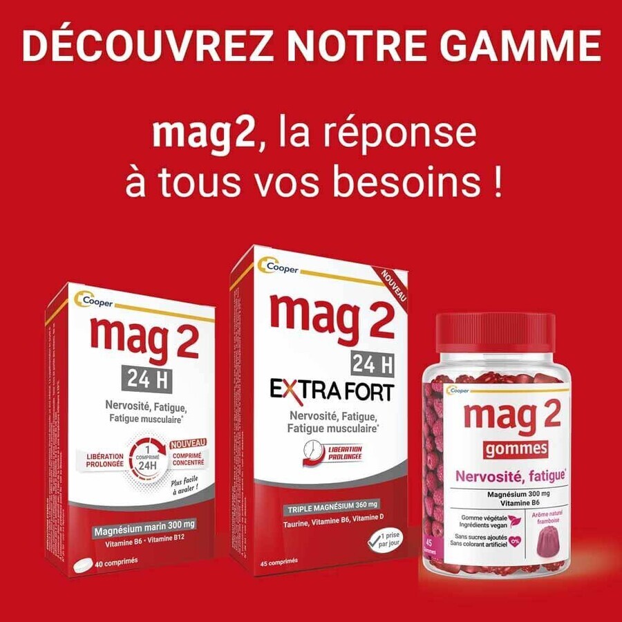 Mag 2 24h Magneziu marin 2x40 tablete