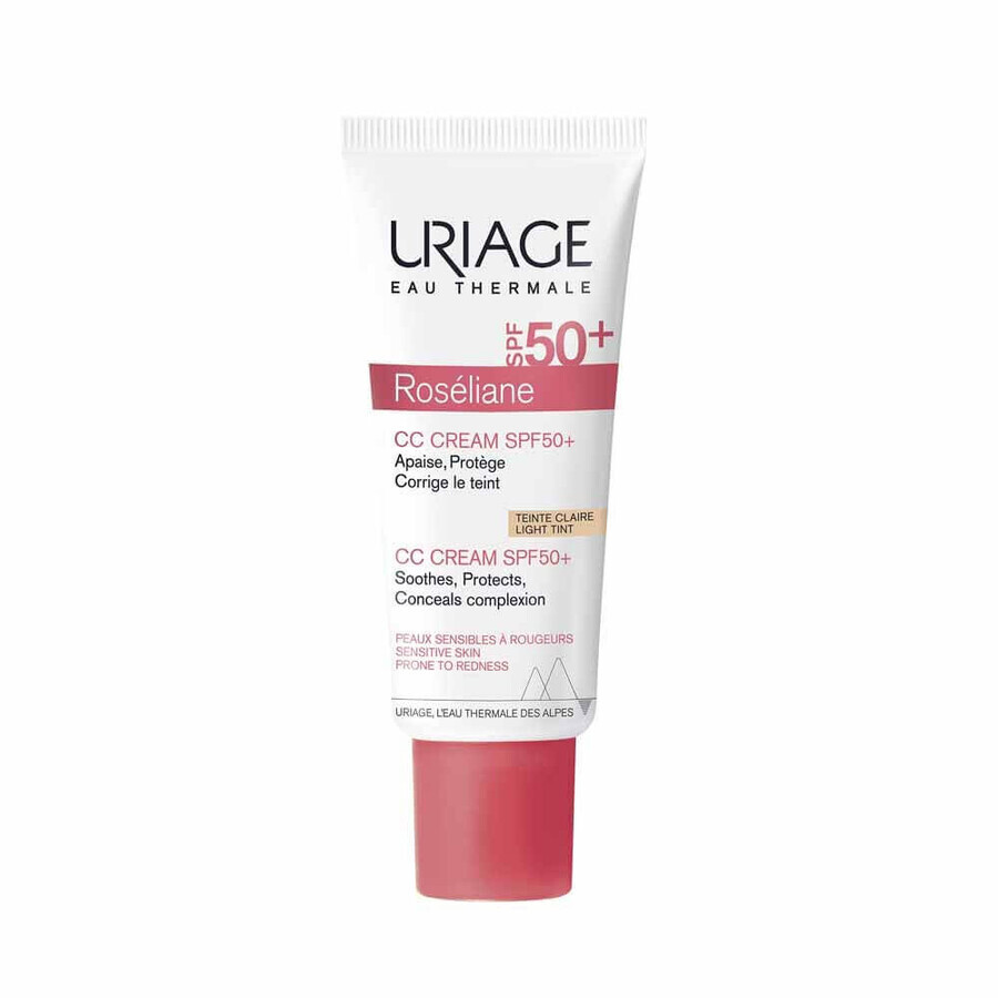 Buy Uriage Roseliane CC Cream SPF50+ Sensitive skin prone to redness 40ml Uriage Roseliane CC Cream SPF50+ Sensitive skin prone to redness 40ml