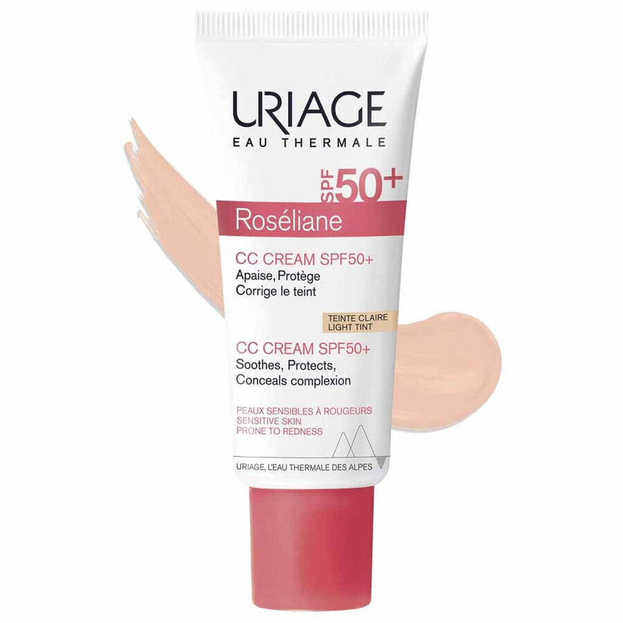 Uriage Roseliane CC Cream SPF50+ Sensitive skin prone to redness 40ml Uriage Roseliane CC Cream SPF50+ Sensitive skin prone to redness 40ml